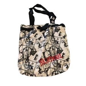 Disneyland Resorts Nightmare Before Christmas cream colored Disney Bags